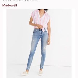 High rise madewell jeans